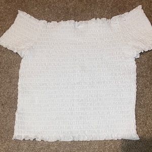 Form Fitting Off the Shoulder Top